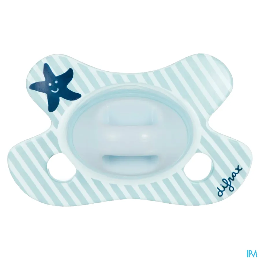 productshot van Difrax Fopspeen Newborn Dental Silicone -2/2m