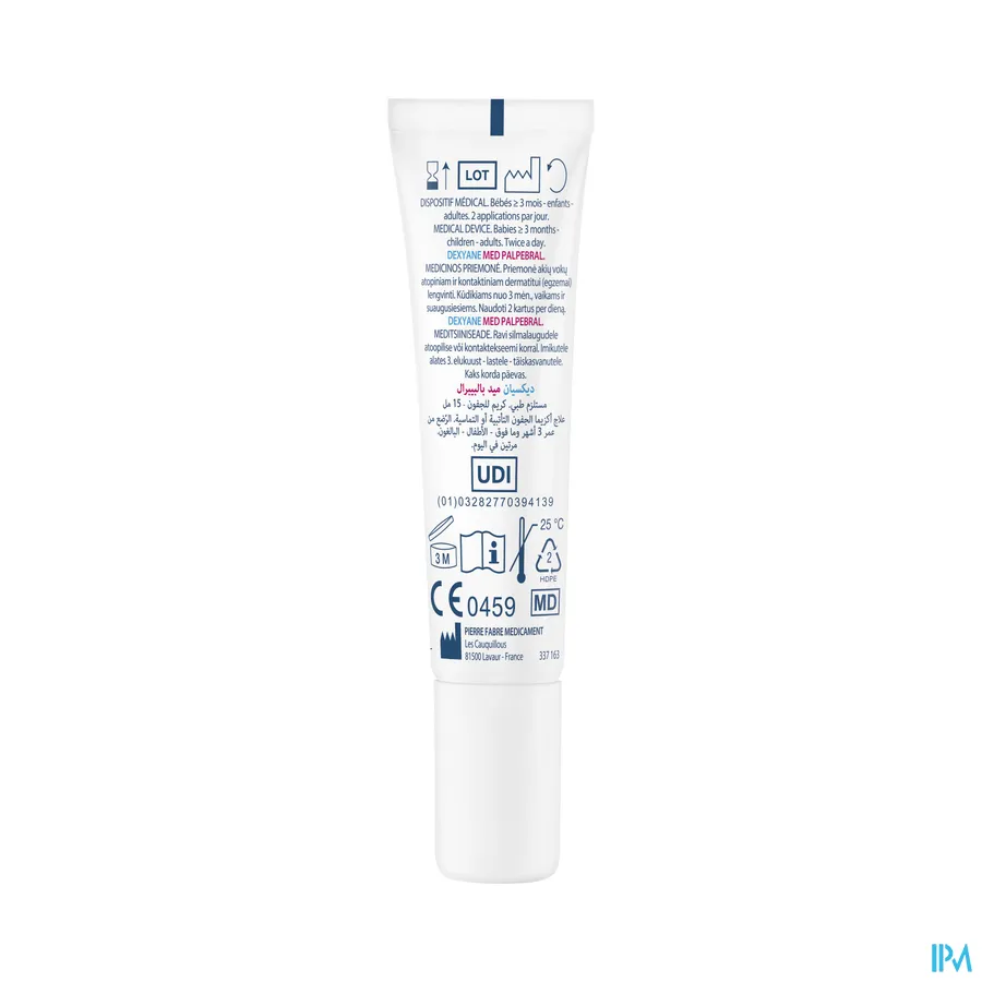 productshot van Ducray Dexyane MeD Palpebral Oogleden 15 ml