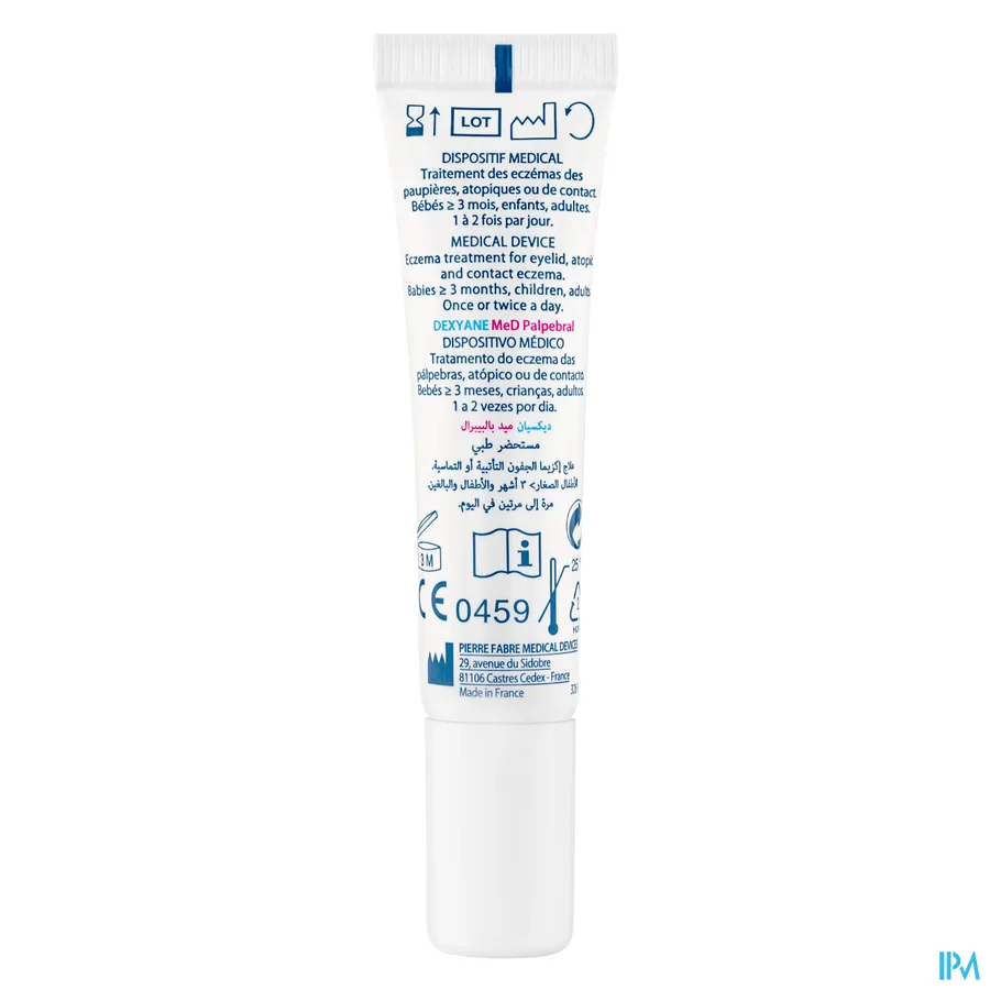 productshot van Ducray Dexyane MeD Palpebral Oogleden 15 ml