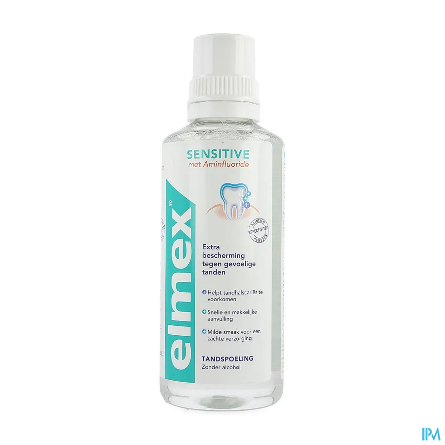 packshot van ELMEX® Sensitive Tandspoeling 400ml