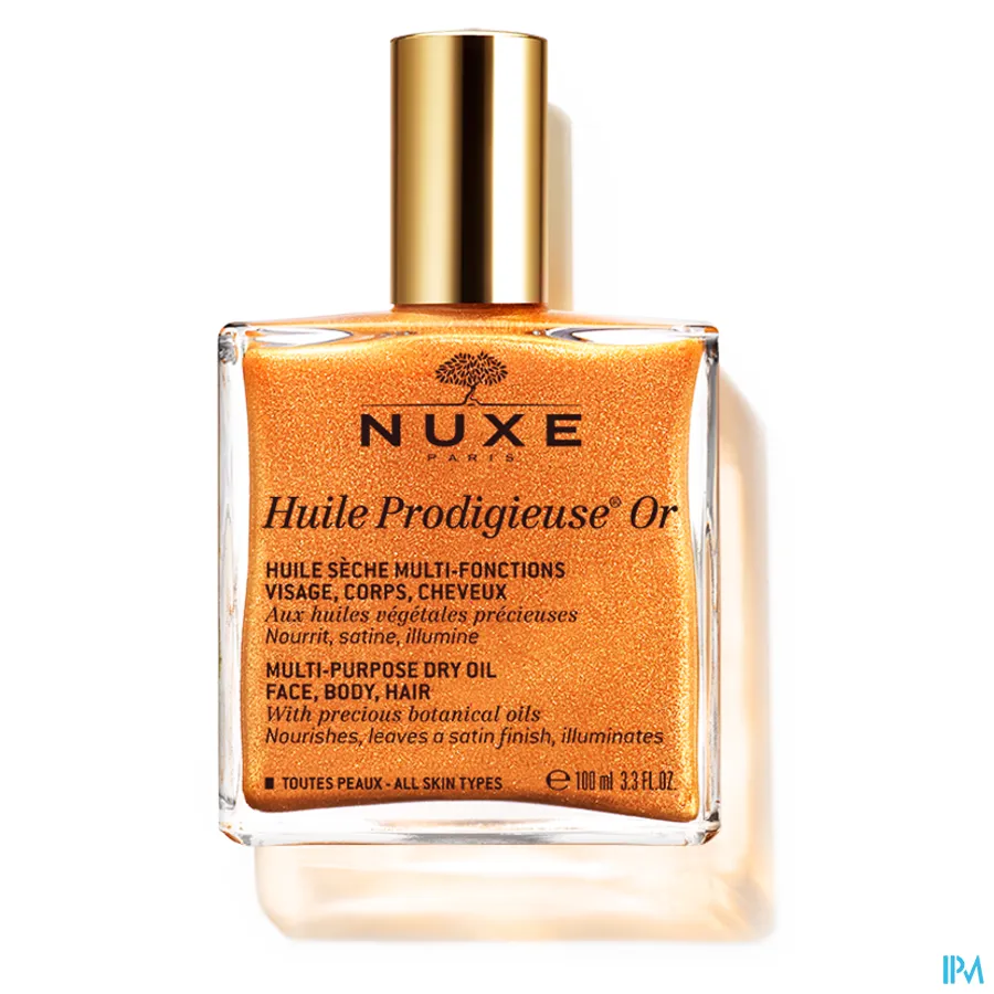 packshot van Nuxe Huile Prodigieuse Parelmoer Or 100 ml