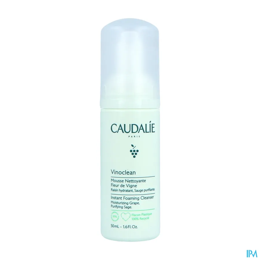 packshot van Caudalie Vinoclean Reinigende Mousse 50 ml