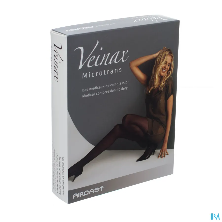 packshot van Veinax Therapeutisch Elastische Kousen 15-20 mmHg Vrouw Kniekous Microfibre Beige Maat 3L 1 Paar