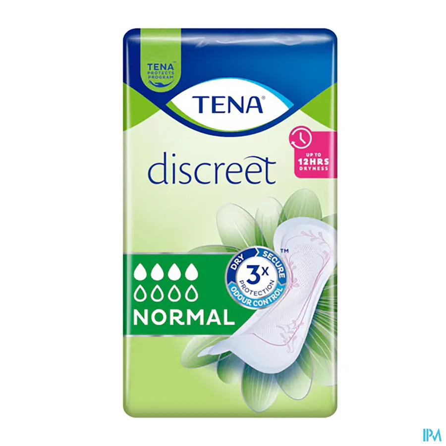 packshot van TENA Discreet Normal 24 stuks
