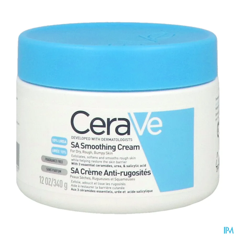 packshot van CeraVe SA Anti-Ruwe Huid Crème 340 g
