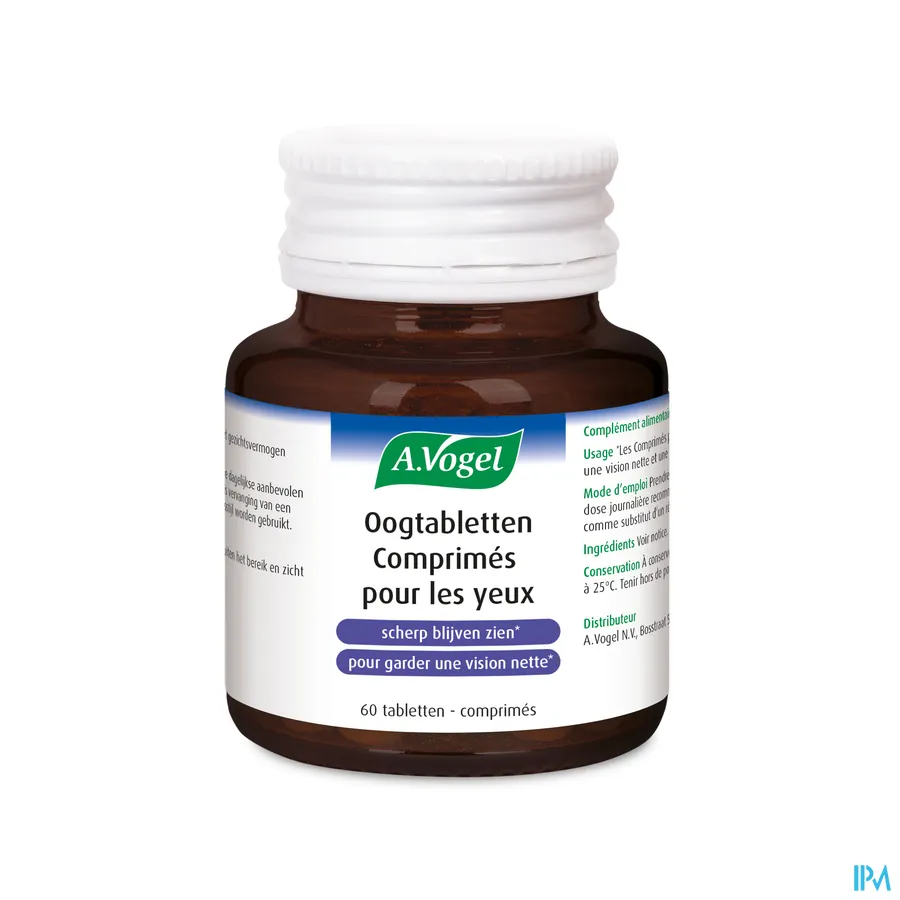 productshot van A. Vogel Oogtabletten 60 tabletten
