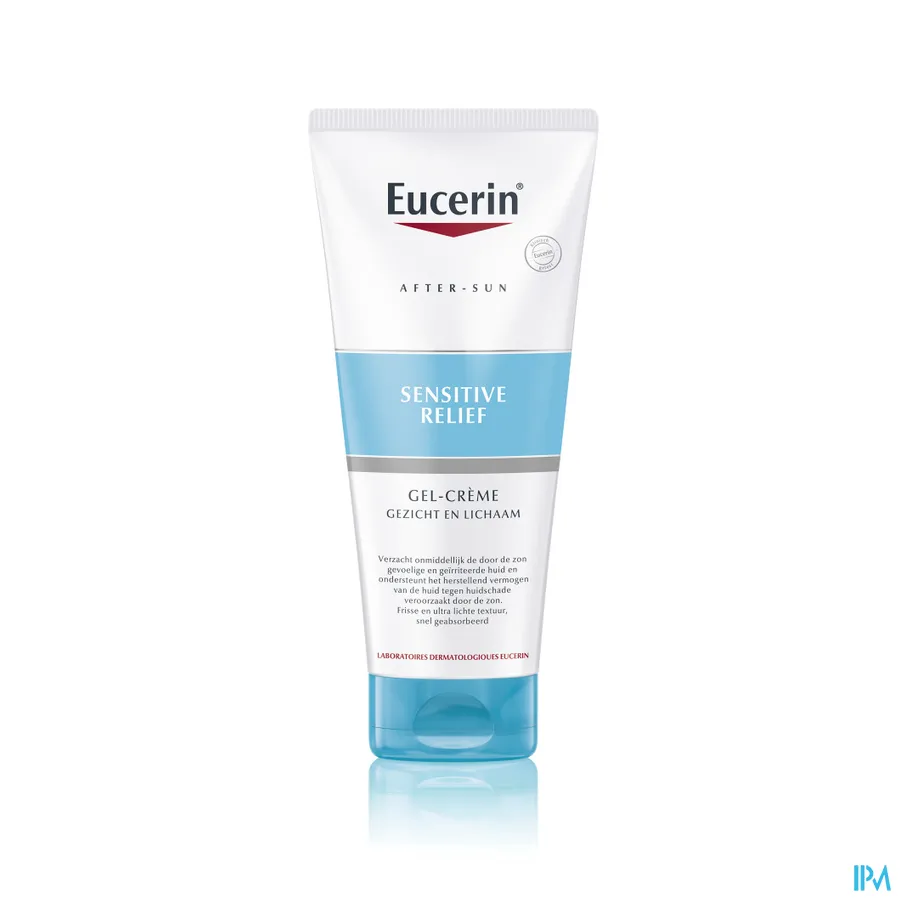 packshot van Eucerin Sensitive Relief Aftersun Gel-Crème 200 ml