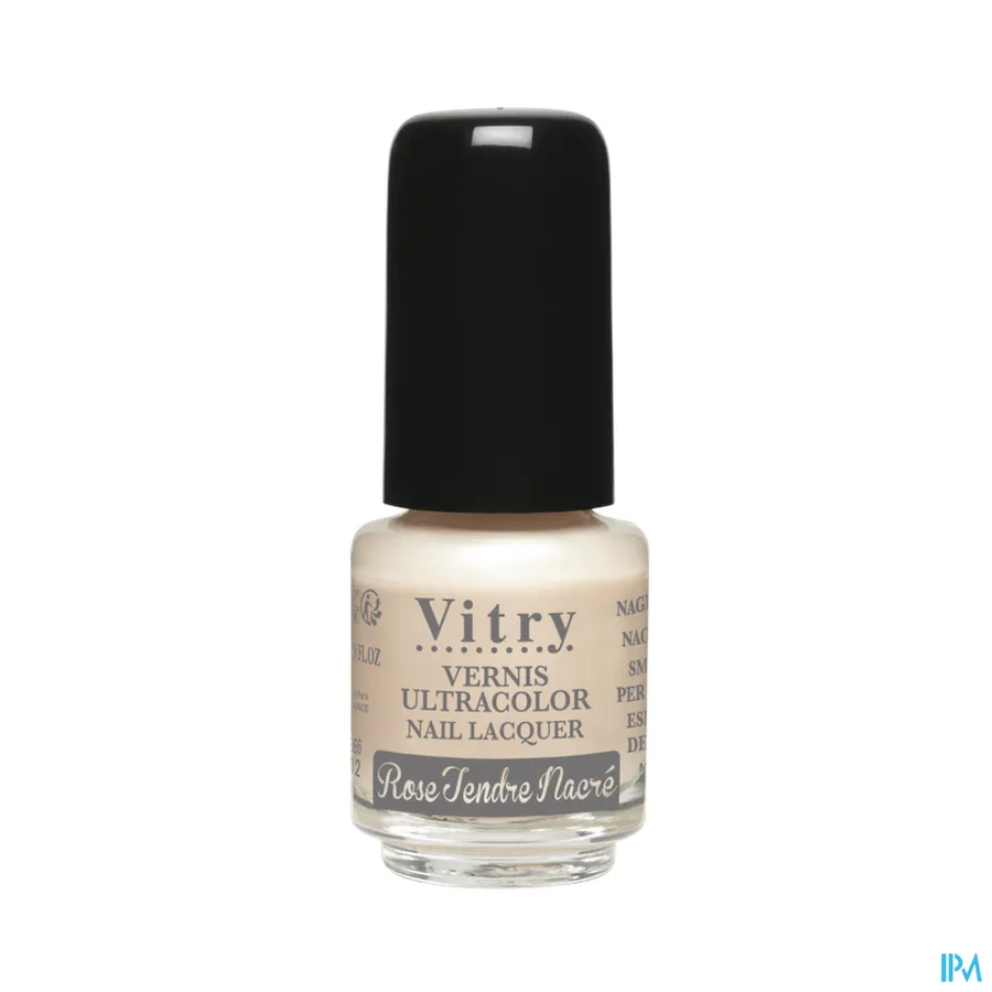 packshot van Vitry Nagellak 12 Rose Tendre Nacré 4 ml