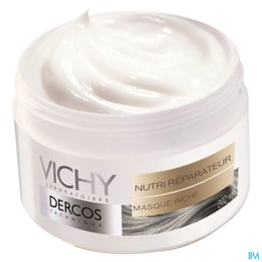 packshot van Vichy Dercos Voedend en Herstellend Masker voor Droog en Beschadigd Haar 200 ml