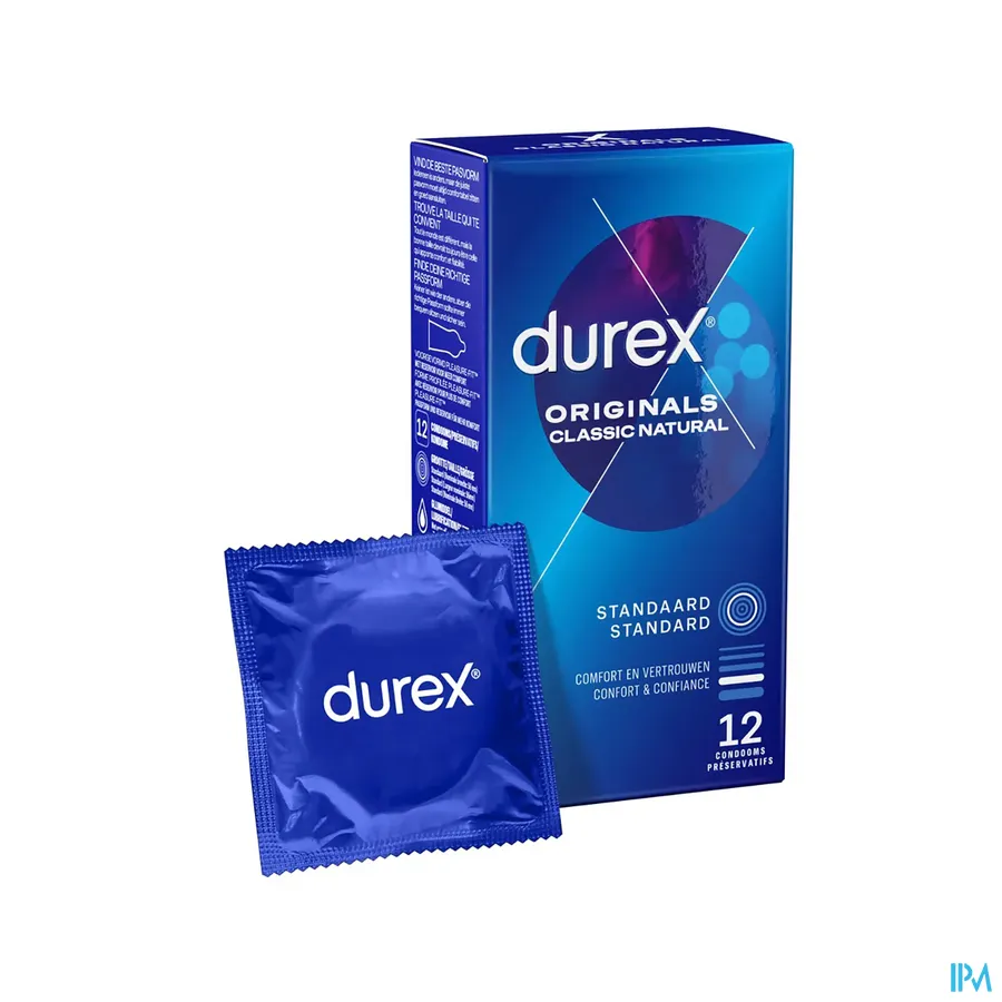 productshot van Durex Classic Natural 12 Condooms