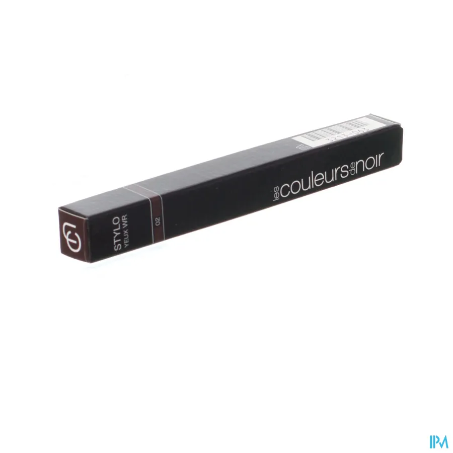 packshot van Les Couleurs De Noir Oogpotlood 02 Bruin 1 stuk
