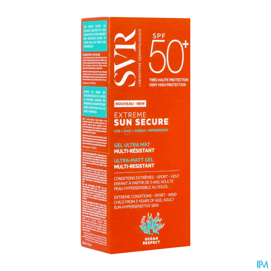 packshot van SVR Sun Secure Extreme SPF 50+ 50 ml