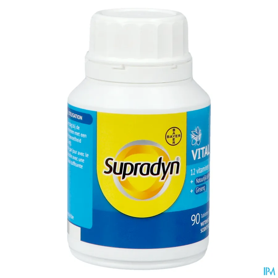 productshot van Supradyn Vital 50+ 90 Tabletten