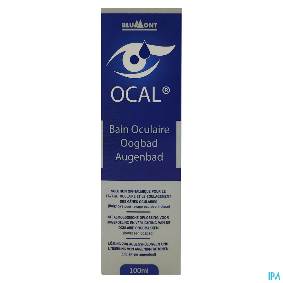 packshot van Ocal Hydra Oogbad Fl 100ml