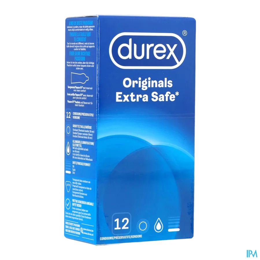 packshot van Durex Extra Safe 12 Condooms