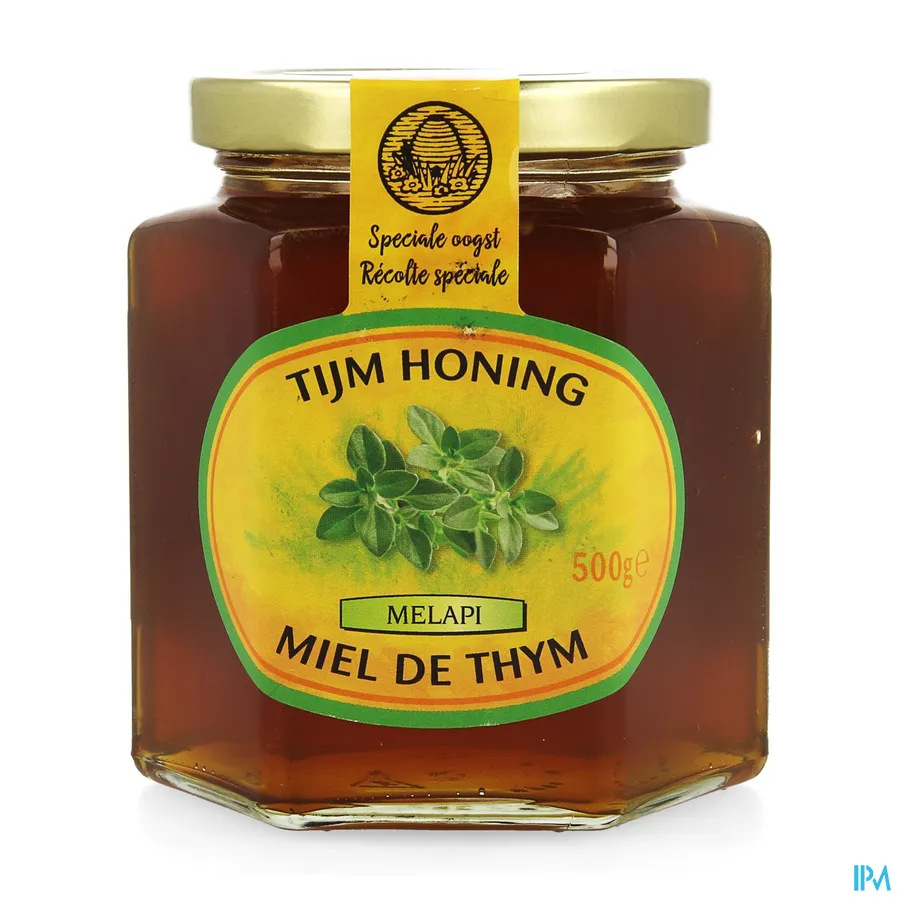 packshot van Melapi Tijm Honing 500 g