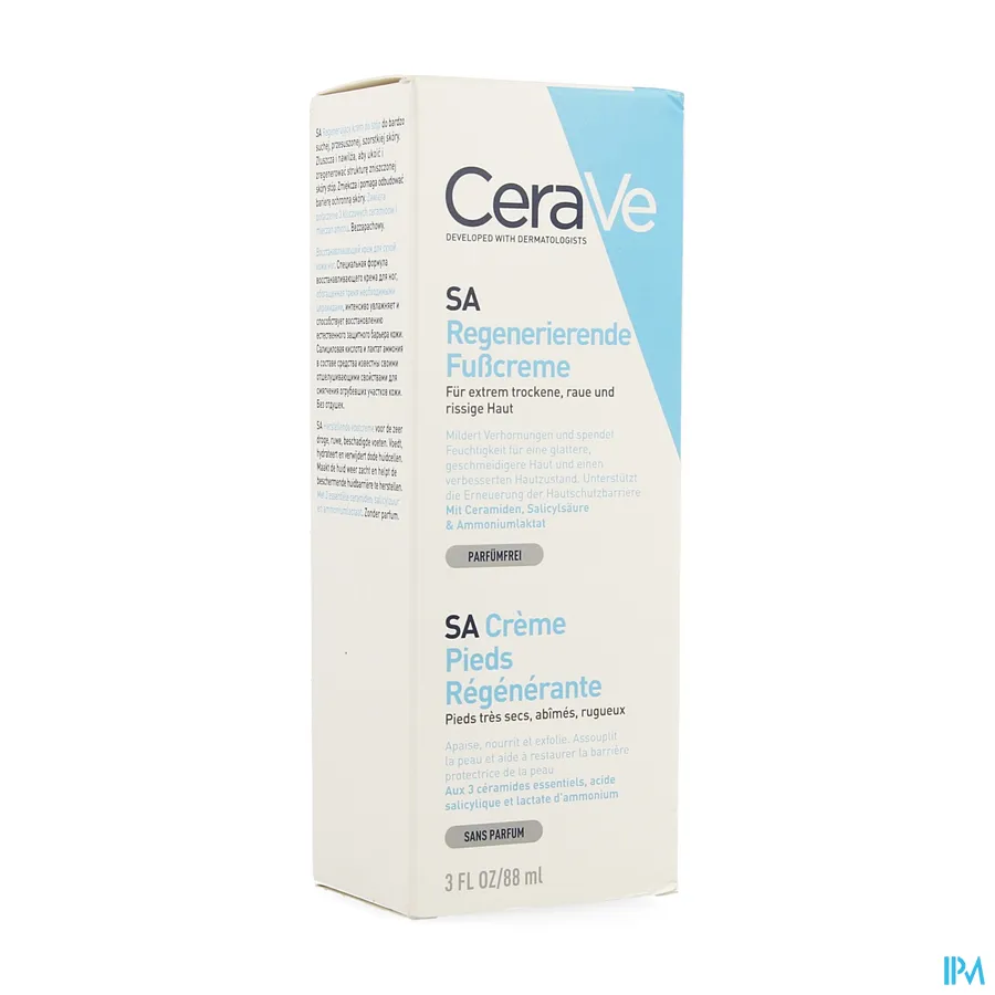 packshot van CeraVe Herstellende Handcrème Tube 50 ml