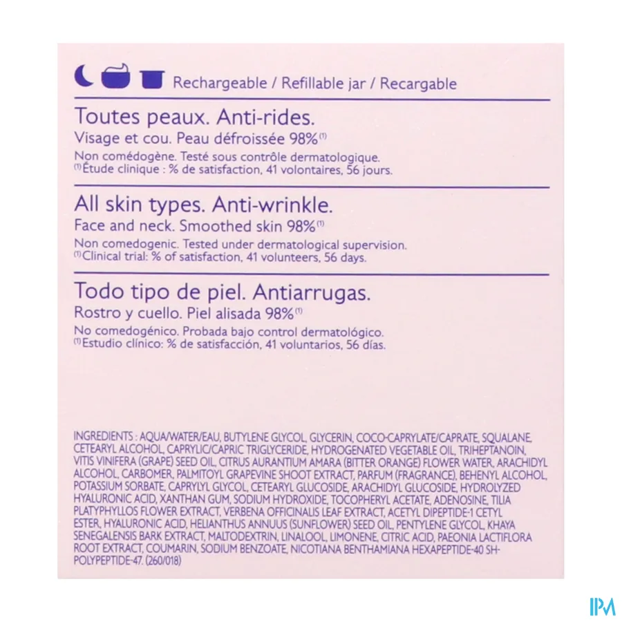 packshot van Caudalie Resveratrol-Lift Crème Nachtthee 50 ml