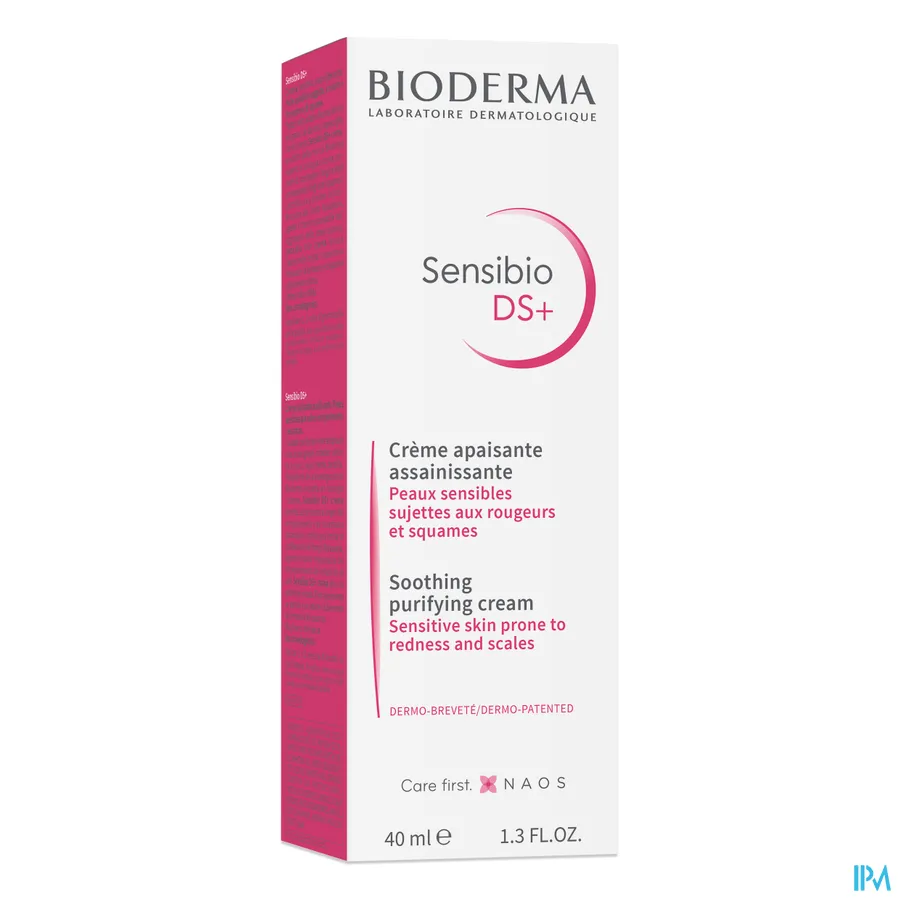 packshot van Bioderma Sensibio DS+ Crème 40 ml