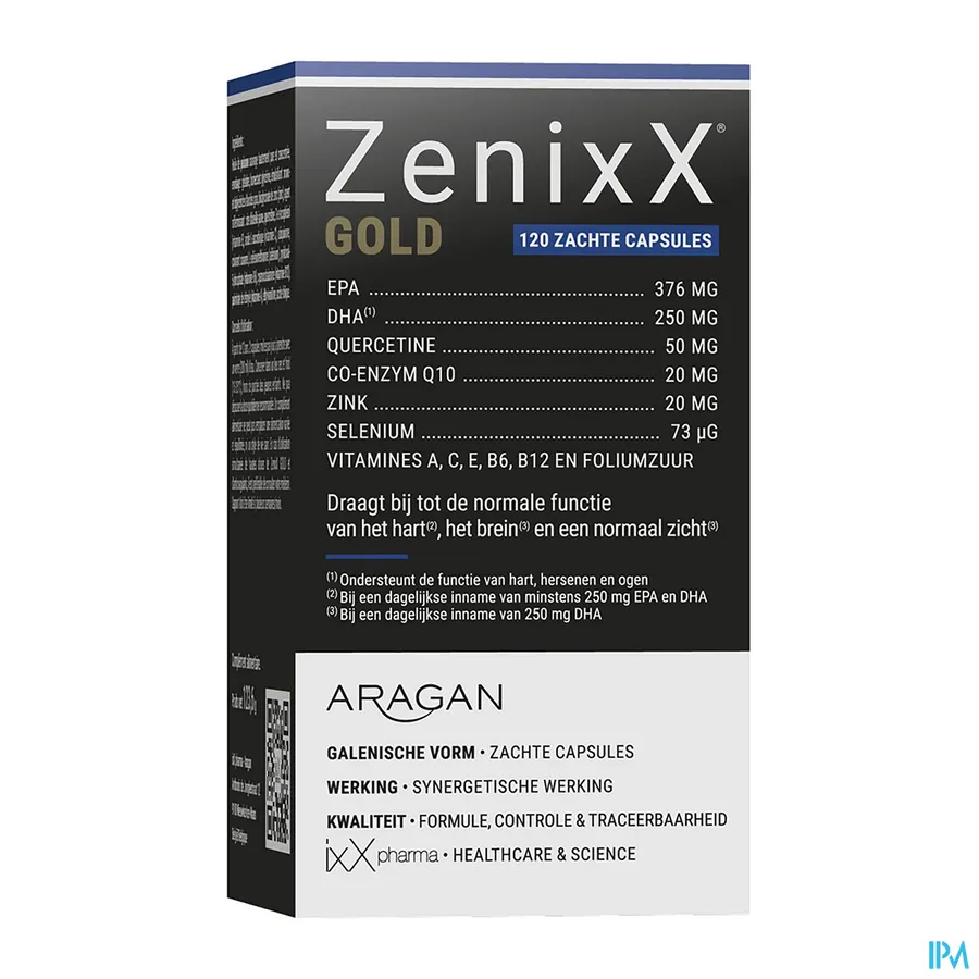 packshot van ZenixX Gold 120 capsules