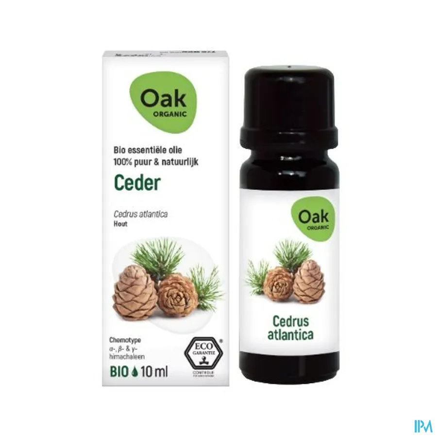 productshot van Oak Organic Essentiële Olie Ceder 10 ml
