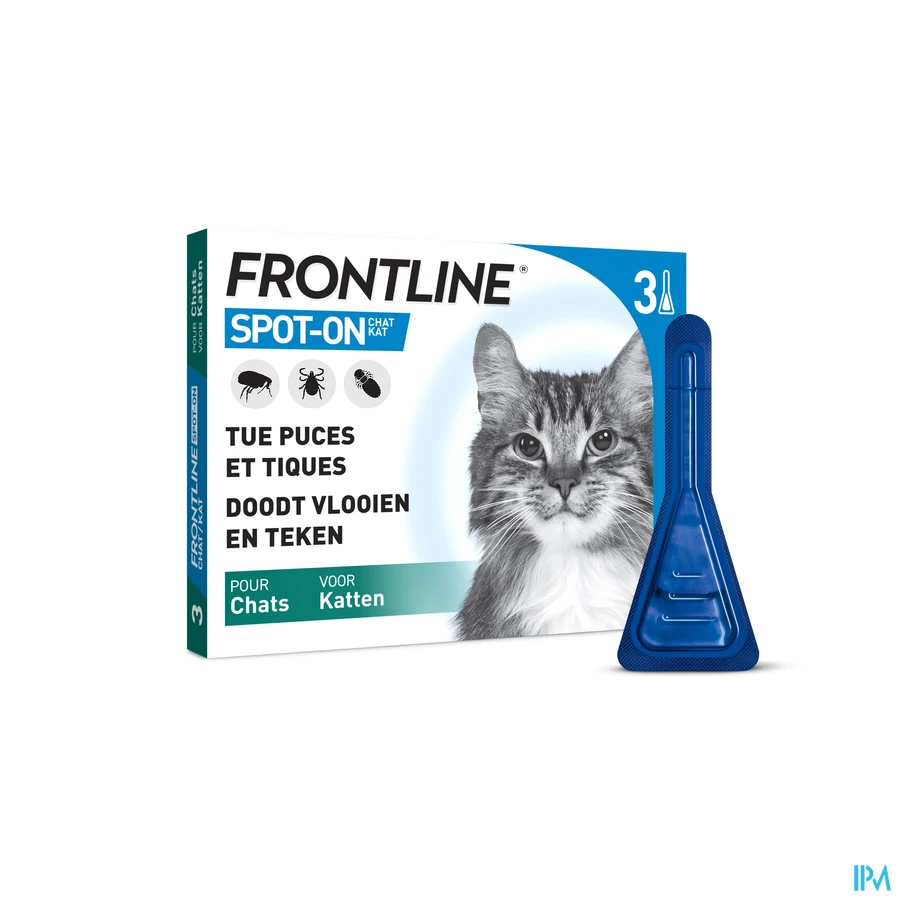 productshot van Frontline Spot-On Kat 3 x 0,50 ml