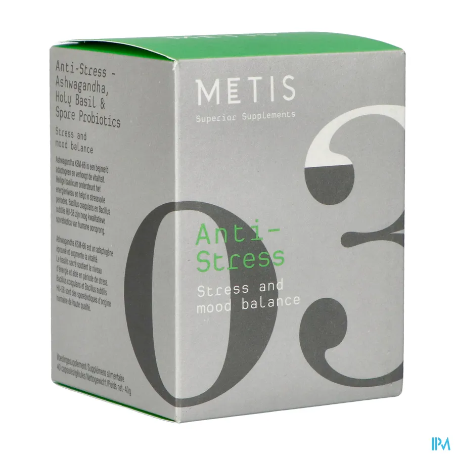 packshot van Metis A/stress 03 Start Caps 30