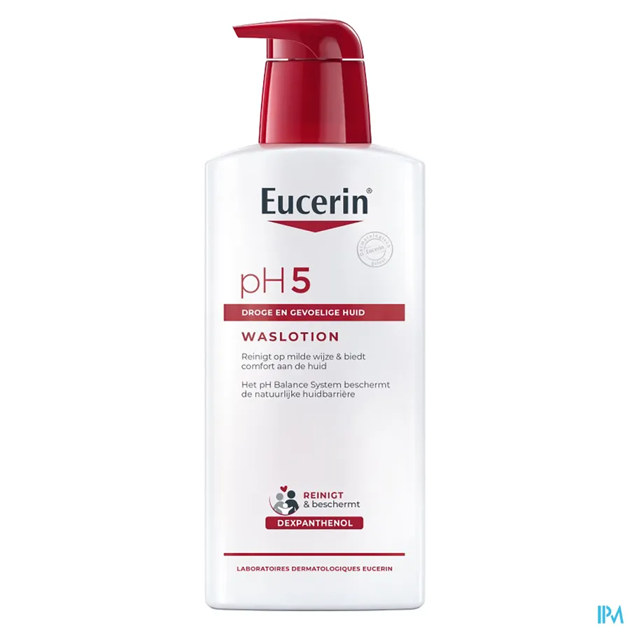 packshot van Eucerin PH5 Waslotion met pomp 400ml