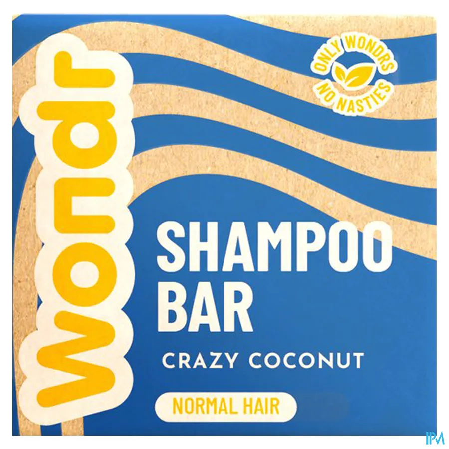 packshot van WONDR Shampoo Bar Crazy Coconut 55 g