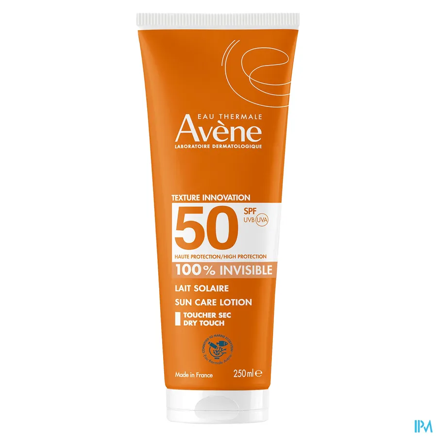 productshot van Avène Zonnemelk SPF 50 250 ml