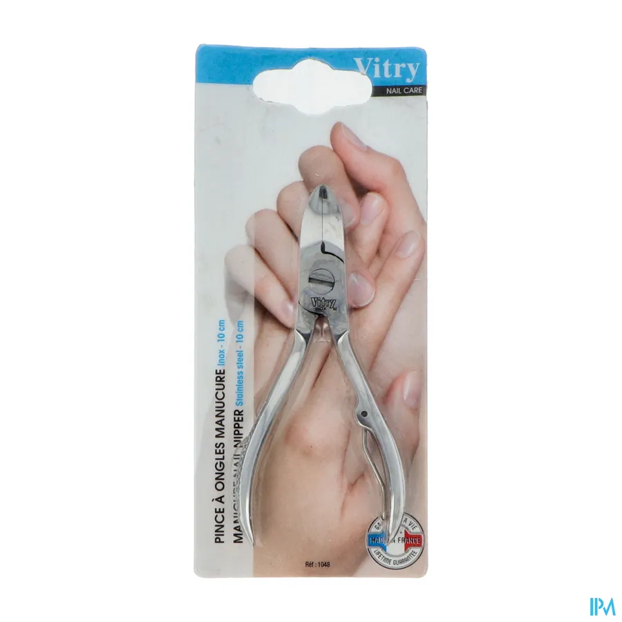packshot van Vitry Vingernageltang in Inox