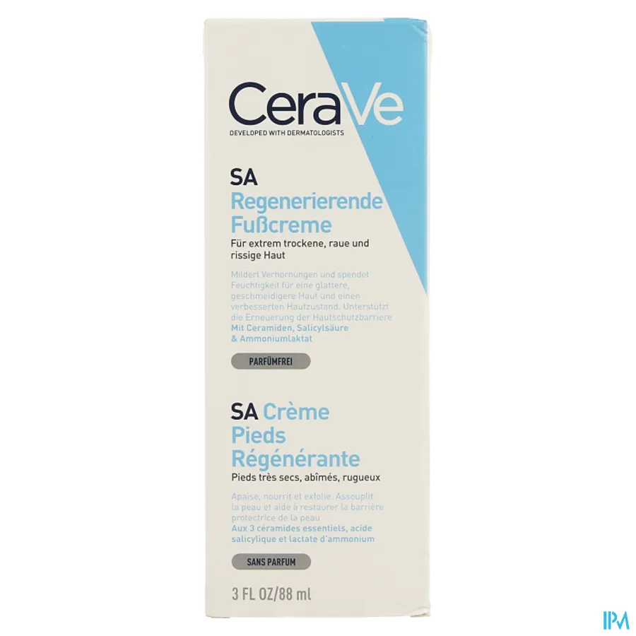 packshot van CeraVe Herstellende Handcrème Tube 50 ml