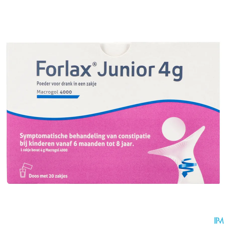 packshot van Forlax Junior 20 zakjes