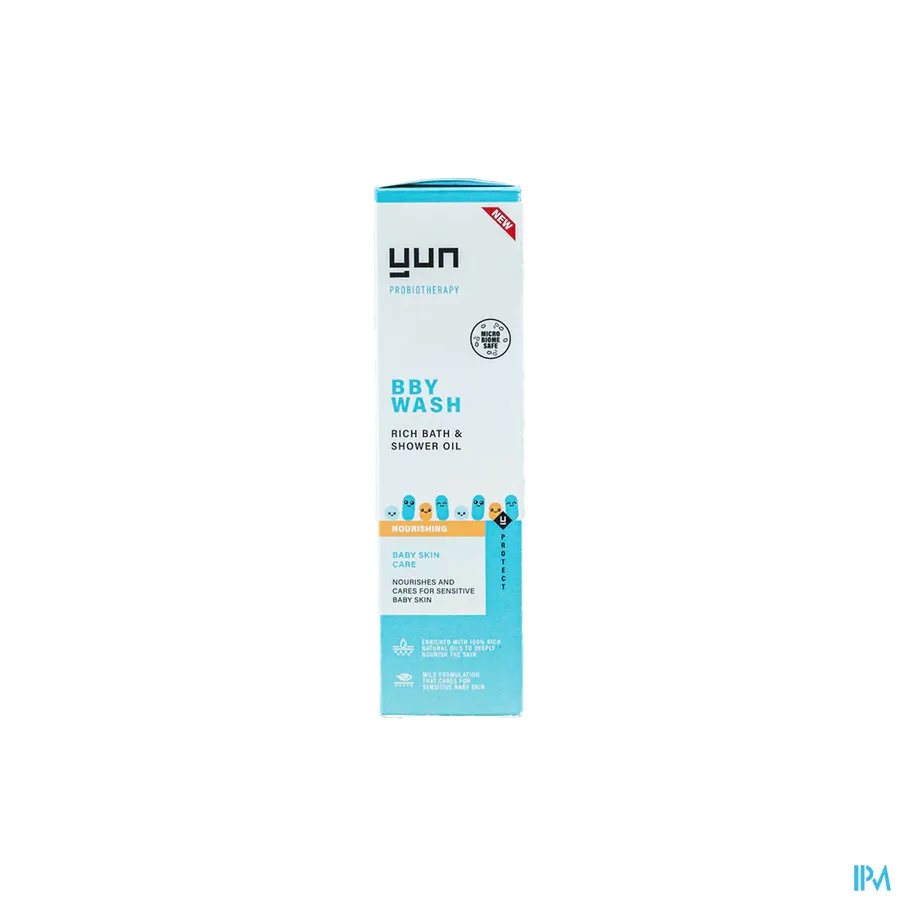 packshot van Yun Bby Nourishing Bad & Douche Olie 200 ml