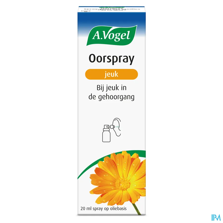 packshot van A.Vogel Oorspray Jeuk 20 ml