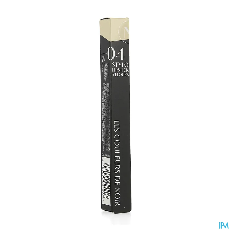 packshot van Les Couleurs De Noir Stylo Lipstick Velour 04 1,4 g