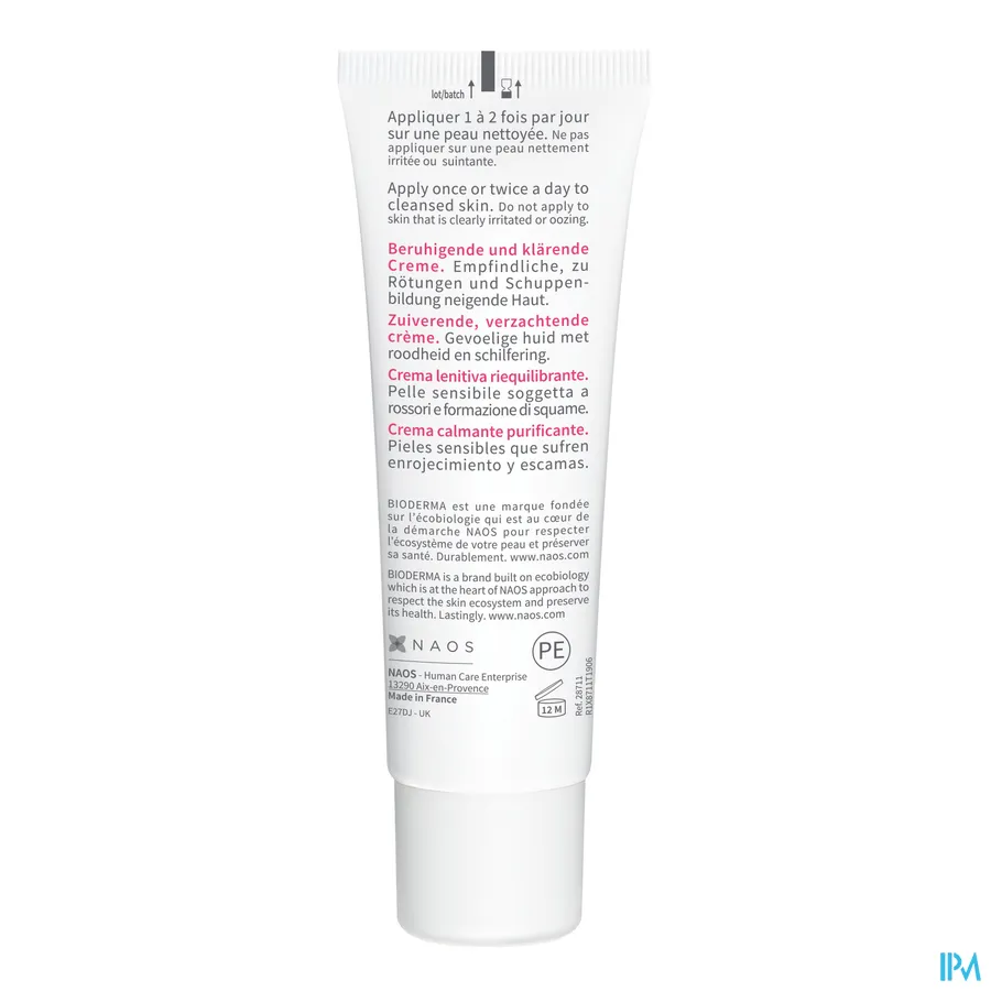 productshot van Bioderma Sensibio DS+ Crème 40 ml
