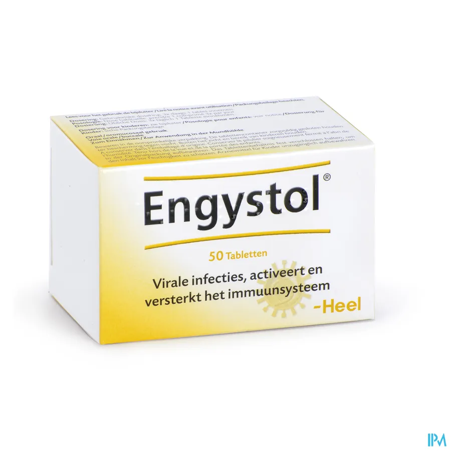 packshot van Heel Engystol 50 Tabletten