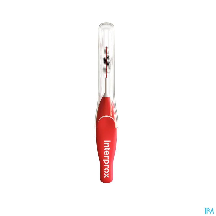 productshot van Interprox Premium Interdentale Borstels Mini Conical 1,0 Rood 6 Stuks