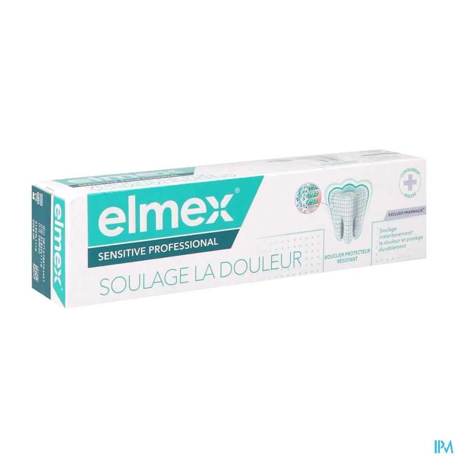 packshot van Elmex Sensitive Professional Tandpasta 75 ml