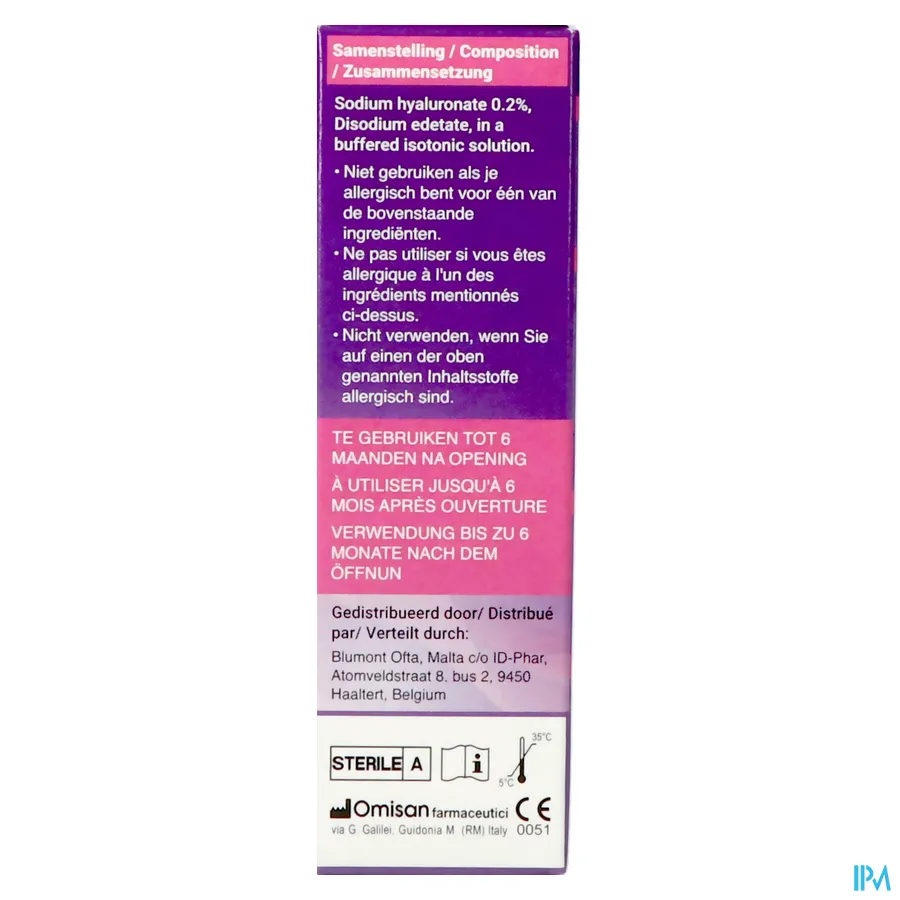 packshot van Ocal Everyday Oogdruppels Fl 10ml