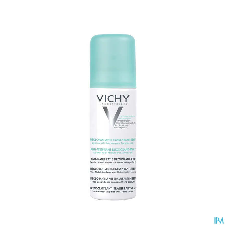 packshot van Vichy Deodorant Spray Anti-Transpiratie 48 uur 125 ml
