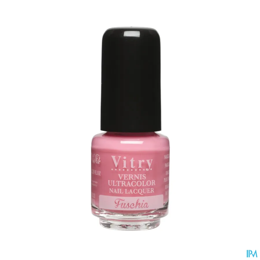 packshot van Vitry Nagellak 13 Fuschia 4 ml