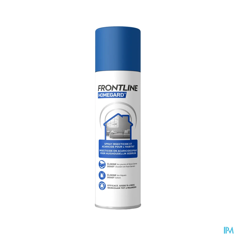 packshot van Frontline Homegard Insecticide en Acaricide Spray voor Huishoudelijk Gebruik 250 ml