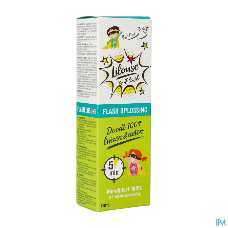 packshot van Lilouse Flash Oplossing 100 ml