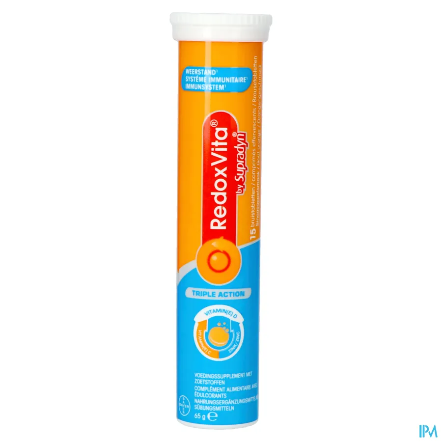 productshot van RedoxVita Triple Action 30 Bruistabletten