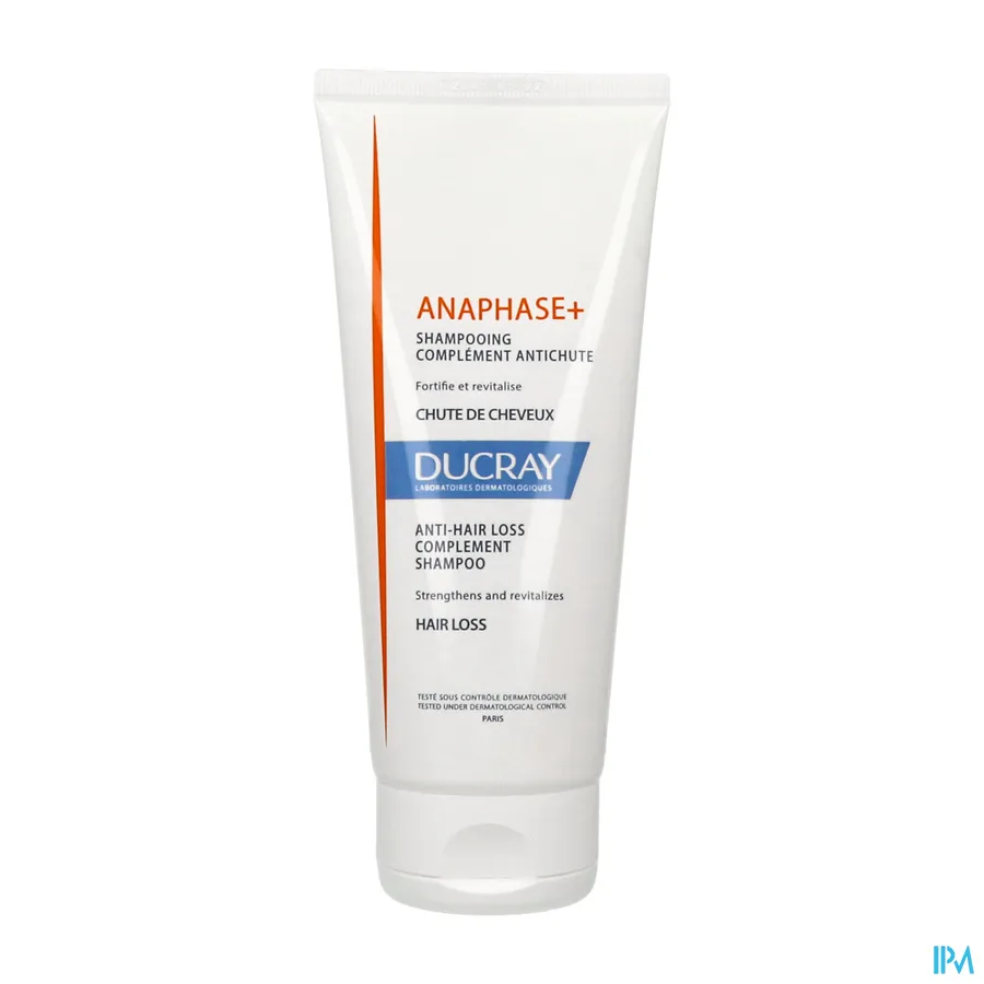 productshot van Ducray Anaphase+ Stimulerende Crème Shampoo tegen Haaruitval 200 ml