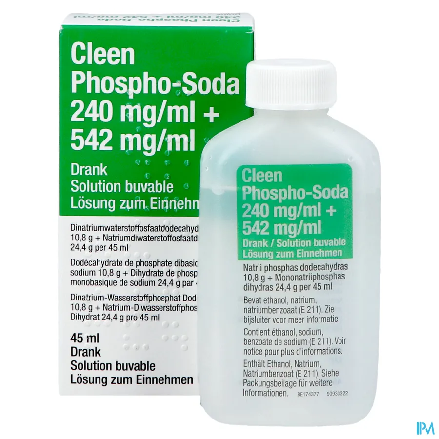 productshot van Cleen Phospho-Soda Drank 45 ml