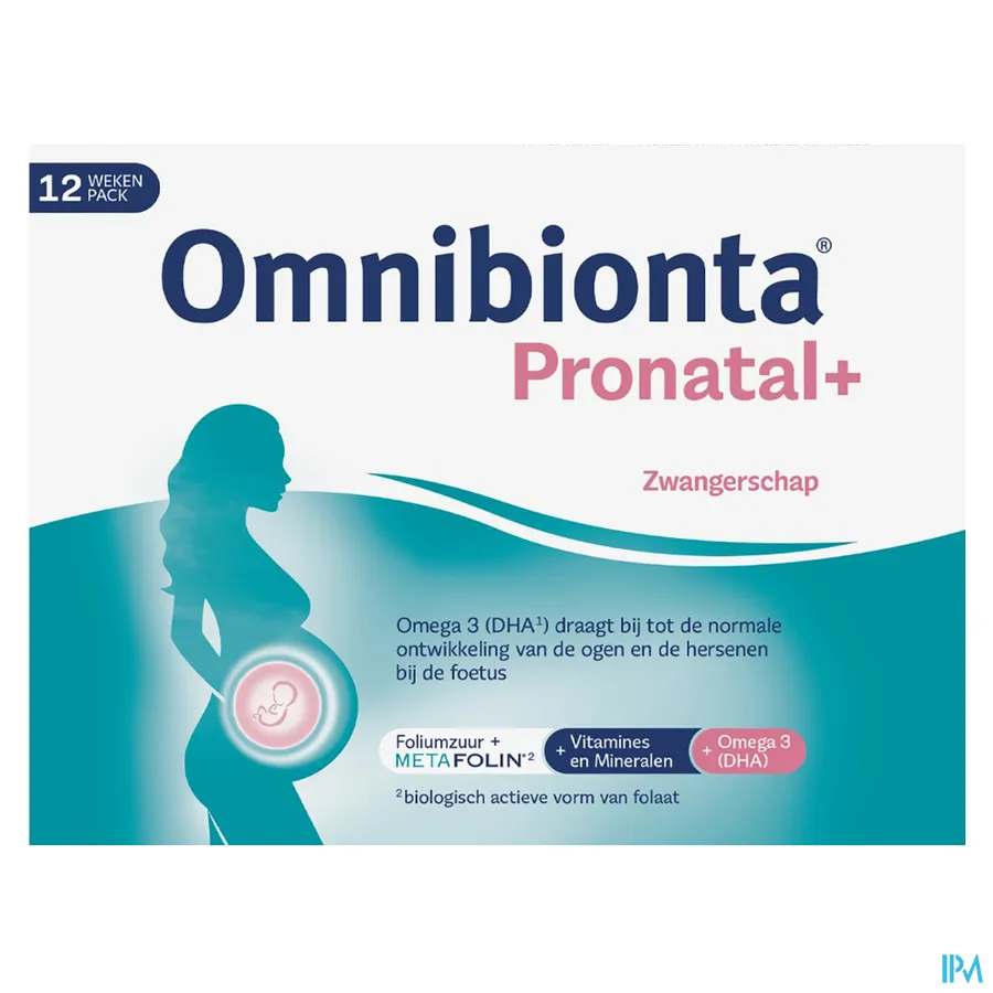 packshot van Omnibionta Pronatal+ promo* 84 tabletten + 84 capsules