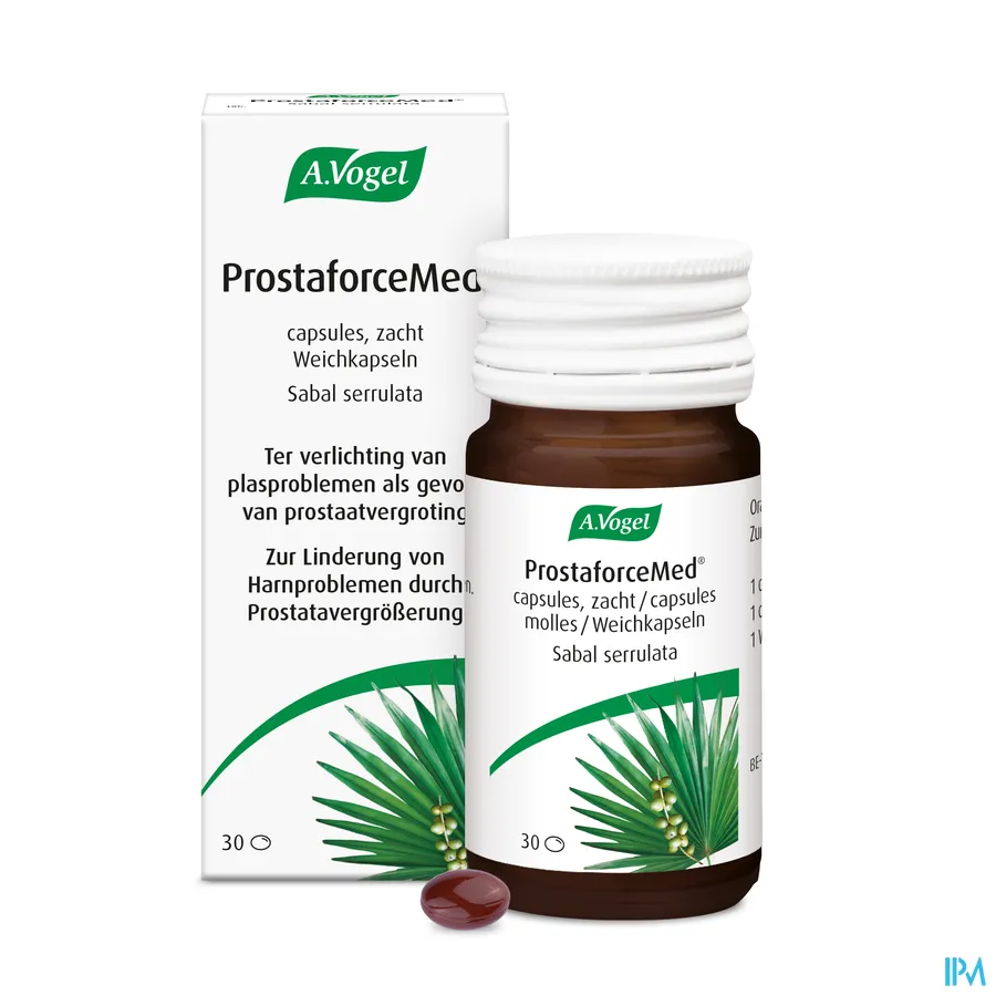 packshot van A.Vogel Prostaforcemed 30 capsules